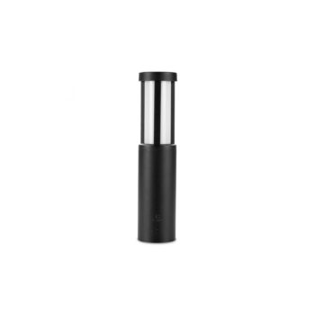 Zwarte LED bollard BOL100X30