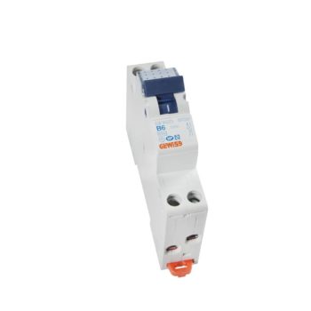Installatieautomaat 1P N B-kar: GW90325 /C-kar: GW90225