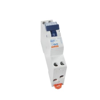 Installatieautomaat 1P N B-kar: GW90329 /C-kar: GW90228