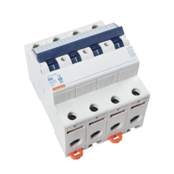 Installatieautomaten 4-polig B-kar: GW92285 /C-kar: GW92085