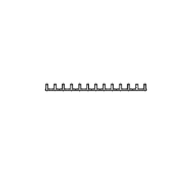 Kamrail 1-polig SK63.113.500