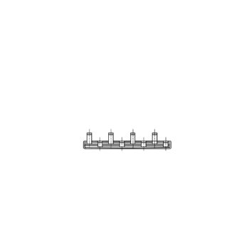 Kamrail 2-polig SK69.002-08.101*6,3*N/L