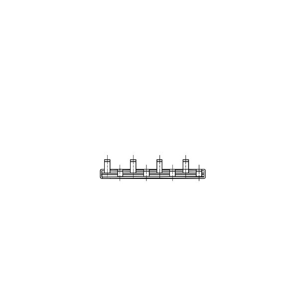 Kamrail 2-polig SK69.002-08.101*6,3*N/L