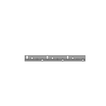 Kamrail 4-polig CG112.412.100