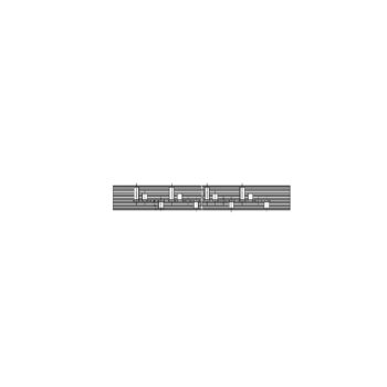 Kamrail 4-polig CG412.472.100