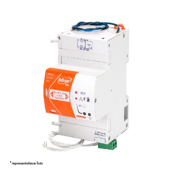 Restart module voor 4-polige aardlekschakelaars GW90967
