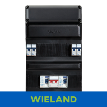 Kunststof groepenkast Simcast/1F/2/4 WIELAND PREFAB