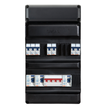 Kunststof groepenkast Simcast/1-3F/3/7 PRO