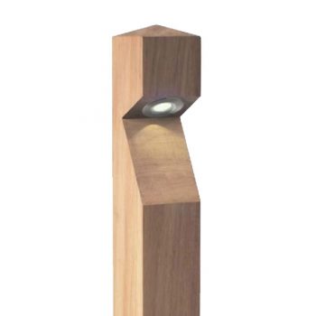 Houten Bespoke Bollard BL01PIB27