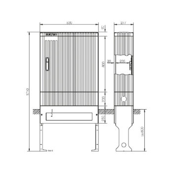Buitenopstellingskast SL177