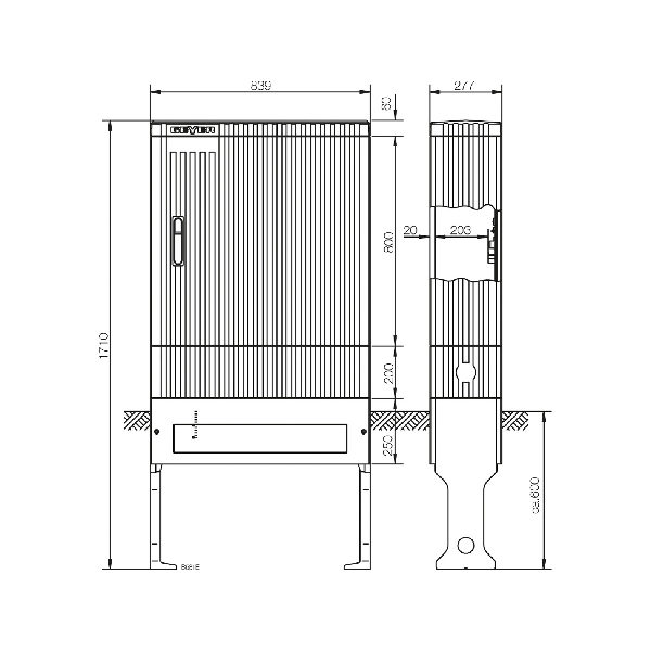 Buitenopstellingskast SL177