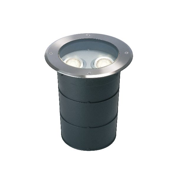 Grondspot met twee individueel richtbare leds GL08D60X40