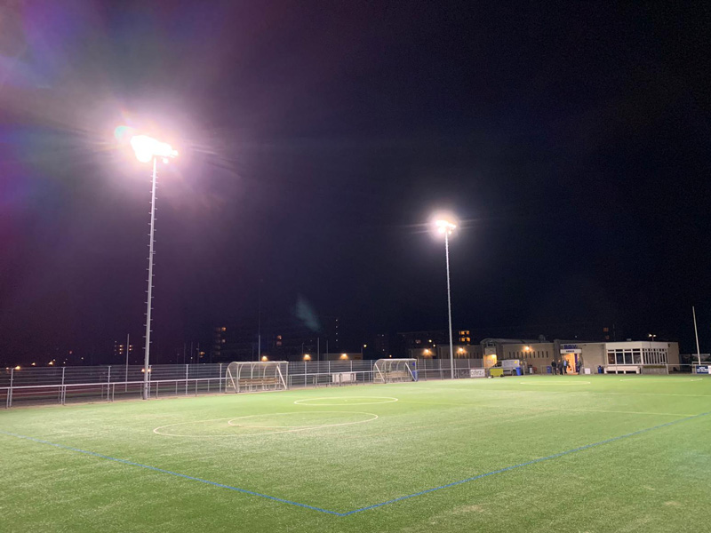 Kwalitatieve LED verlichting sportveld korfbal