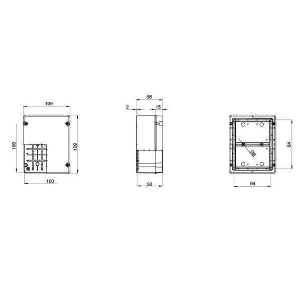 Montagedoos 44CE 650°C - GW44204 - Afbeelding 2