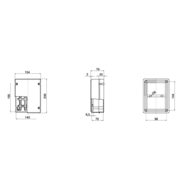 Montagedoos 44CE 650°C - GW44207 - Afbeelding 2