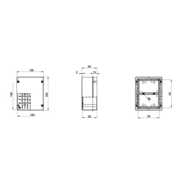 Montagedoos 44CE 650°C Snel - GW44234 - Afbeelding 2