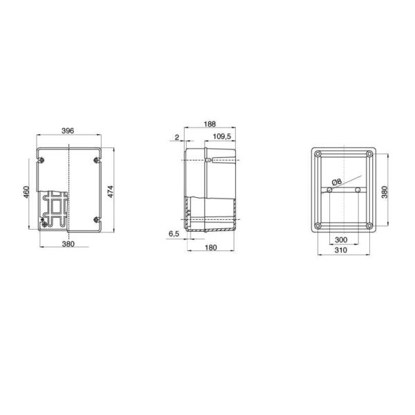 Montagedoos 44CE 650°C - GW44441 - Afbeelding 2